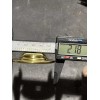 2.18 INCHES STAMPED SOLID BRASS BOBECHE WITH 1/8 IPS SLIP
