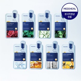 Mediheal Derma Plus Mask 10 Sheets, Choose 1 of 8 Types - Hyaluronic acid 10 sheets / 메디힐 더마플러스 마스크 10매 8종 택 1 - 히알루론산 10매