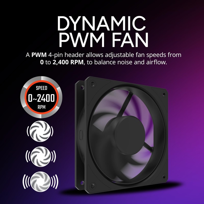 Cooler Master Hyper 612 APEX CPU Air Cooler, Dual Mobius