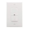 EATON Wiring OS306U-W 600W Wall Mount Occupancy Vacancy Sensor, White