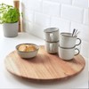 SNUDDA Solid Wood Lazy Susan with Rotating Birch for Dining