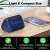 Bobtot Portable Bluetooth Speaker Wireless 10W Peak, IPX7 Small Shower