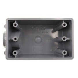 Lamson E980EFN-CAR Carlon Single Gang Device Boxes Type FSE