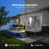 4K 8MP Dual Lens Security Camera Outdoor, 2.4Ghz/5Ghz WiFi 360°PTZ