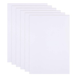 BENECREAT 10 Pezzi Fogli Adesivo Bianco Foglio di Schiuma Eva A4 (30x21cm) Spessore 0,1cm Cuttable Pad Adesivo Antiscivolo per Mobili e Artigianato