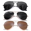 Pro Acme Classic Polarized Aviator Sunglasses for Women Men 3025