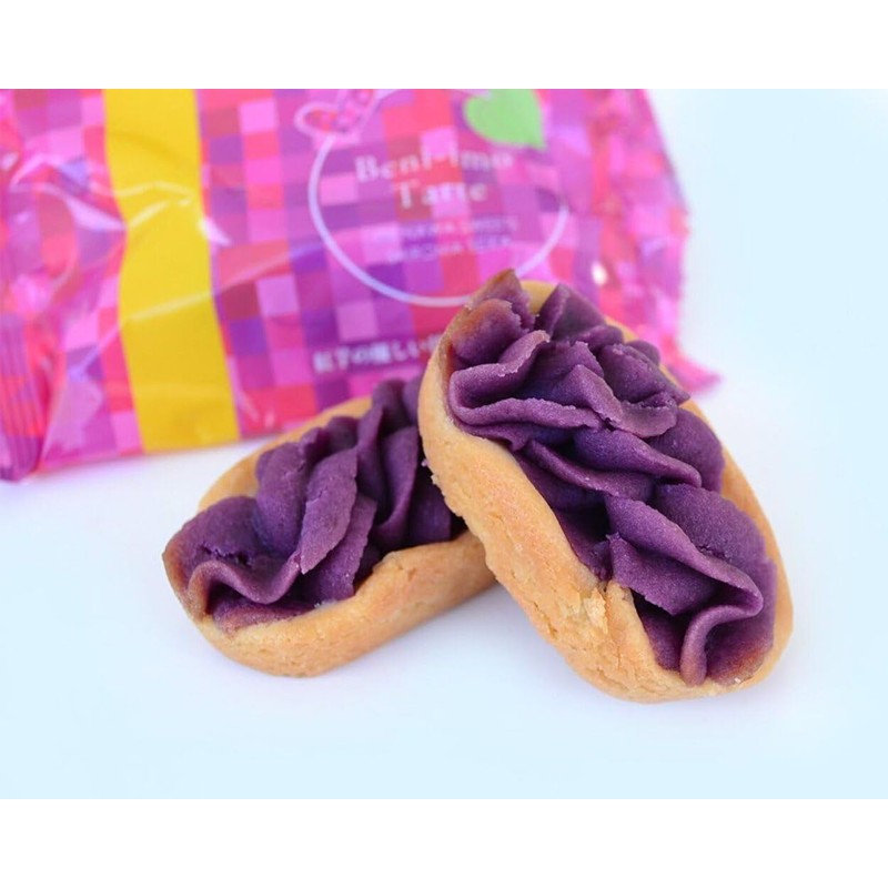 Shiroma Seika Purple Sweet Potato Tarts, 12 pieces x 1
