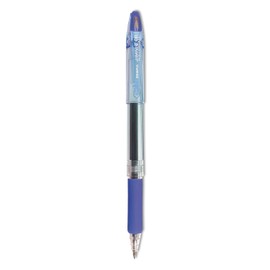 Zebra 44120 Jimnie Roller Ball Stick Gel Pen, Blue Ink, Medium, Dozen