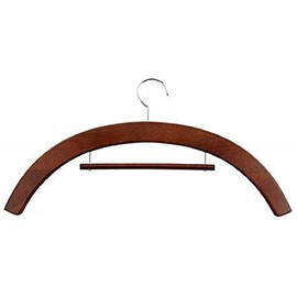 Clergy & Church Supply Religious Wood Hanger - Walnut - 6/Pk