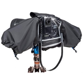 Think Tank Hydrophobia D 70-200 V3 Camera Rain Cover for DSLR and Mirrorless Cameras with 70-200mm f/2.8 Lens (Black)