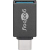 Goobay 56621 USB-C to USB A 3.0 Adapter, Grey