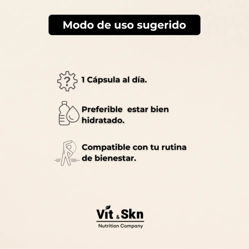 Precursor De Glutatión Vit & Skn Super Premium - 60