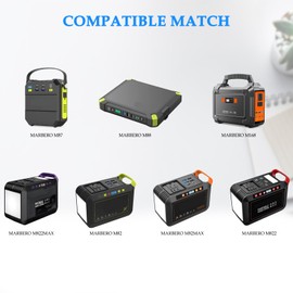 19V Charger for MARBERO Portable Power Supply Compatible with MARBERO M82 M82MAX M822 M822MAX M87 M88 M168 M82S M85B M270 M82-JP Solar Generator Replacement Power Adapter Cord