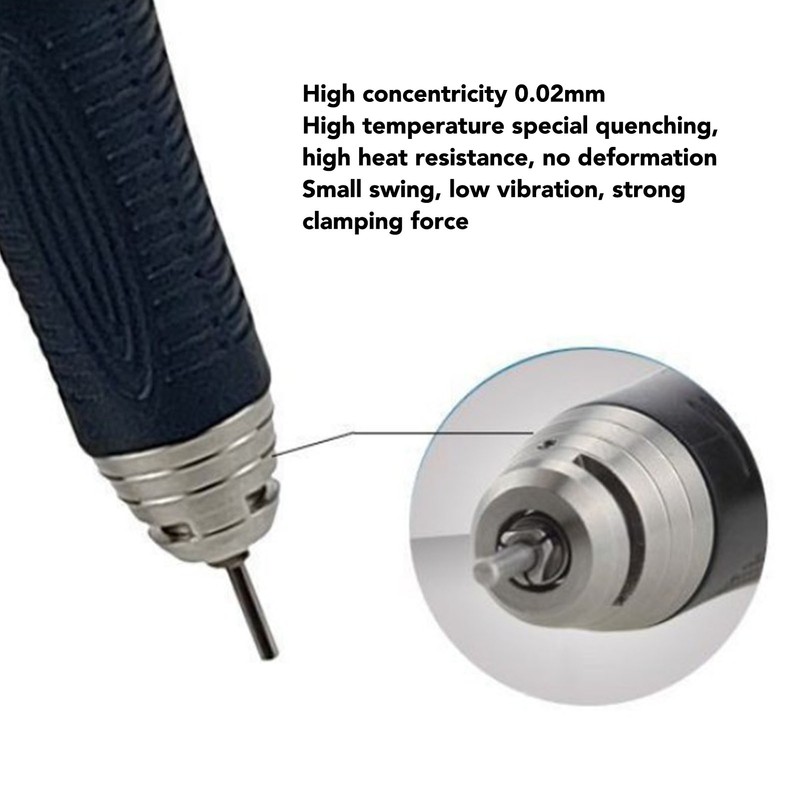 Micromotor Handle 50000RPM Brushless Powerful for Woodworking Polishing Nail Art