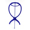 WIG ME UP - Synthetic wig stand, blue