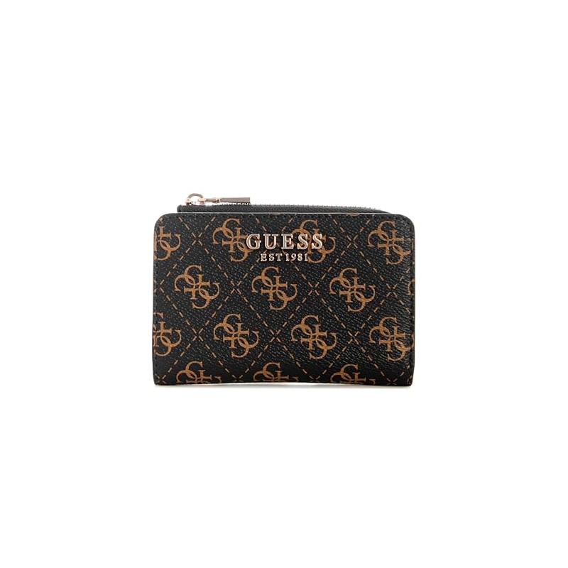GUESS Laurel Ii - portafolios con cierre para mujer, marrón
