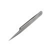 DURI Precision Tip Angled-Grip Tweezers, Tough Alloy Stainless Steel, Durable