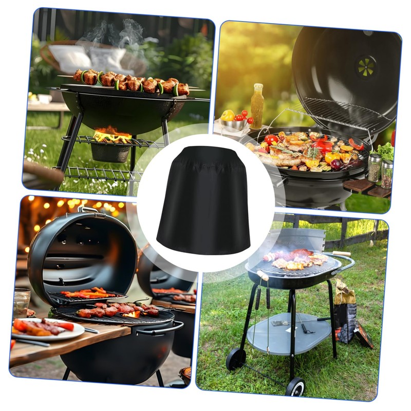 Kisangel BBQ Grill Cover Durable Outdoor Barbecue Protector for Round