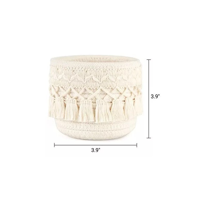 mkono Organizador De Brochas De Maquillaje Mkono, Macramé, Mínimo