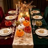 FJAKA 12 Pcs Velvet Pumpkin Mini Decor, Artificial Small Foam