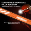 ACEBEAM Adjustable Headlamp Headband with Bracket, Comfortable Elastic Breathable Strap