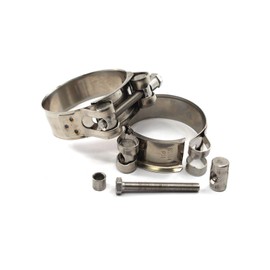 8 Pcs 304 Stainless Steel Worm Gear Hose Clamps Size 20-22mm