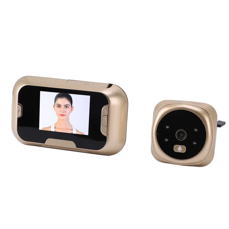 Peephole Camera Automatic Photo Taking 120° Viewing Angle Infrared Night