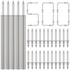 500Pcs Double-Head Skirting Thread Seamless Nail Metal Skirting Line Without
