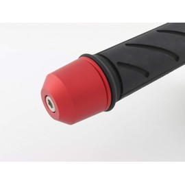 POSH Motorcycle Supplies Handlebar End Middle Weight Bar End Honda/Suzuki Genuine Handle M6 Type CB1300SF/SB | CT125 Hunter Cub Matt Red 032979-22-10 Bar End Cap