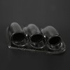 52mm Carbon Fiber Dash Board Triple Gauge Pod Holder Replacement