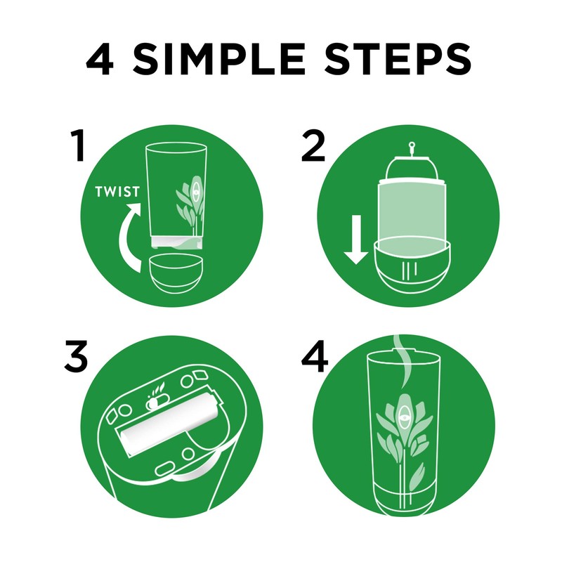 Air Wick Freshmatic Crisp Linen and Lilac, 250ml