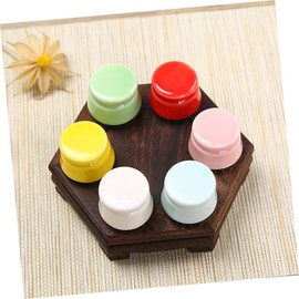 minkissy 3sets Makeup Bottles Cosmetic Bottle Subpackaging Bottles Skin Care Bottle Mini Pots Lipstick Container Mini Lipsticks Mini Pot Sub-Bottling Rouge Bottles Lipstick Pots Pink 2pcs*3