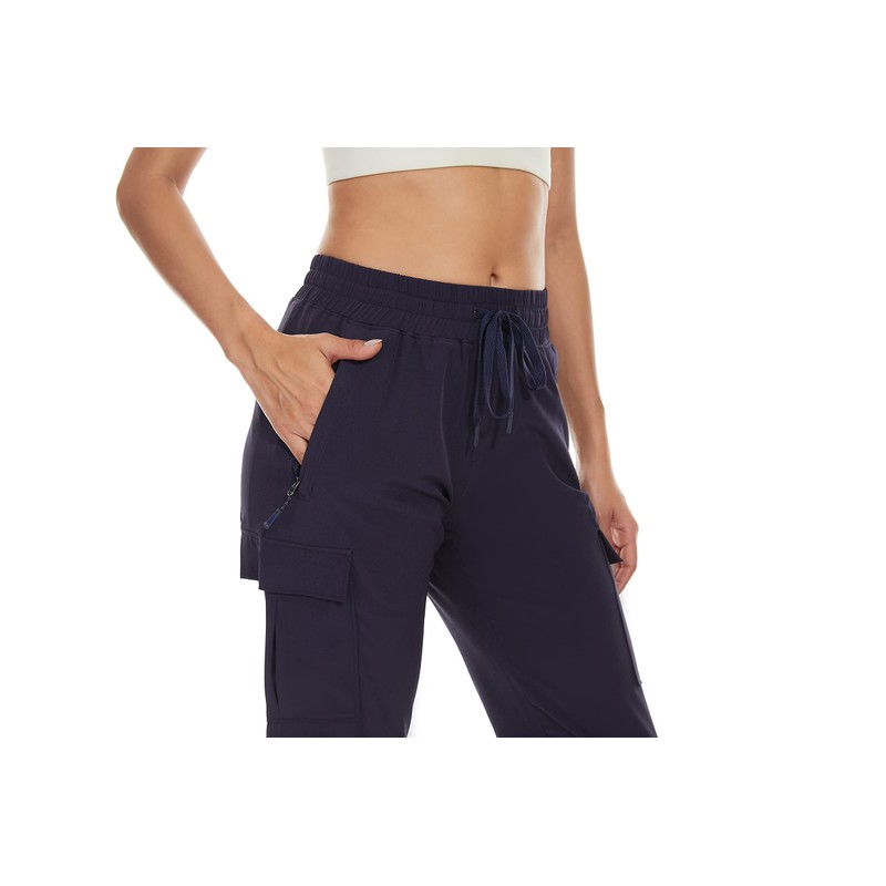 Arunlluta - Pantalones de senderismo para mujer, ligeros, de secado