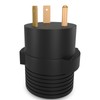 RVPLAN RV Adapter: 30A TT-30P Male Plug to 50A 14-50R