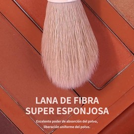 MAANGE Brochas de Maquillaje Profesional,6PCS Brochas de Doble Punta Premium para Rostro y Ojos Pincele Maquillaje Base,Sombra de Ojos,Contorno,Rubor 