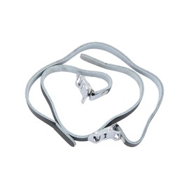 CONTEC Pedalriemen "Leather Strap, Leather, Pair, 13 x 450 MM 44 g / Pair (Black)