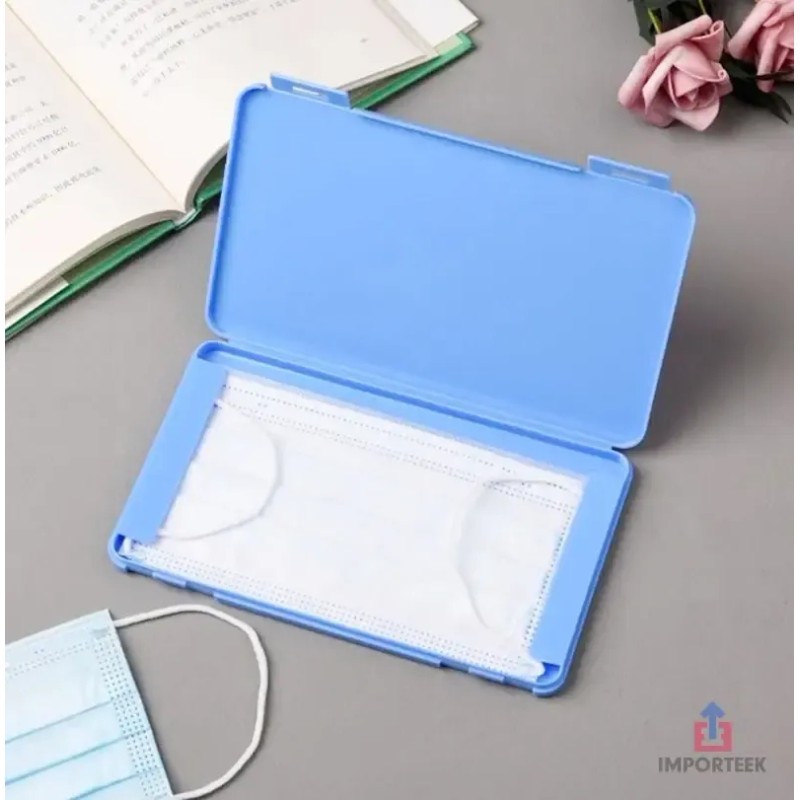 Kk . Estuche Porta Cubrebocas Reutilizable Mascarilla Case