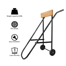 Outboard Boat Motor Stand, Engine Carrier Cart Dolly for Storage 2 - 40HP 165LBS Capacity for Yamaha Mercury Hidea