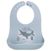 Stephen Joseph Silicone Bib Shark One Size