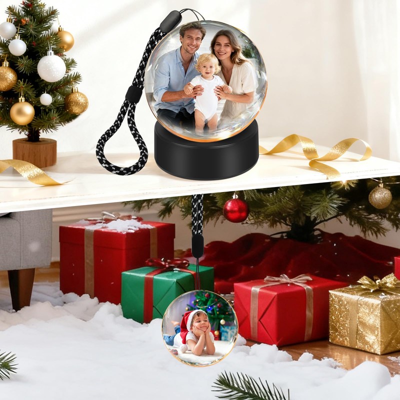 Memory Orb Ball – 2.76" Crystal Video Orb with Digital