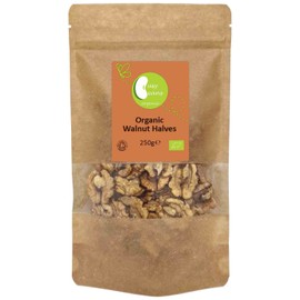 Organic Walnut Halves - Certified Organic - by Busy Beans Organic (250g)