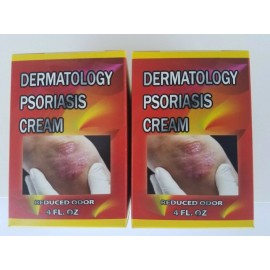 G.M.J 2 Dermatology Psoriasis Cream Reduced Odor 4 fl oz each GMJ Made in USA 06/2025