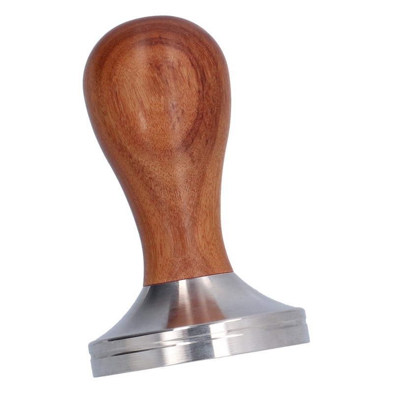58mm Flat Base Coffee Tamper Manual Stainless Steel Coffee Powder