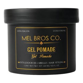 Mel Bros Co - Gel Pomada 4oz - Brilo Sutil Y Versátil
