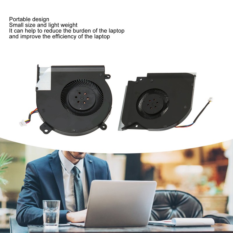 Laptop Cooling Fan Replacement 4 Pin Cooling Fan for ASUS