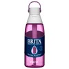 Brita Hard-Sided Plastic Premium Filtering Water Bottle, BPA-Free, Reusable, Replaces