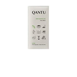 Qantu Gran Blanco Dark Chocolate Bar 70%, 50 GR