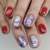 4th of July Nails - Fourth of July Nails Short