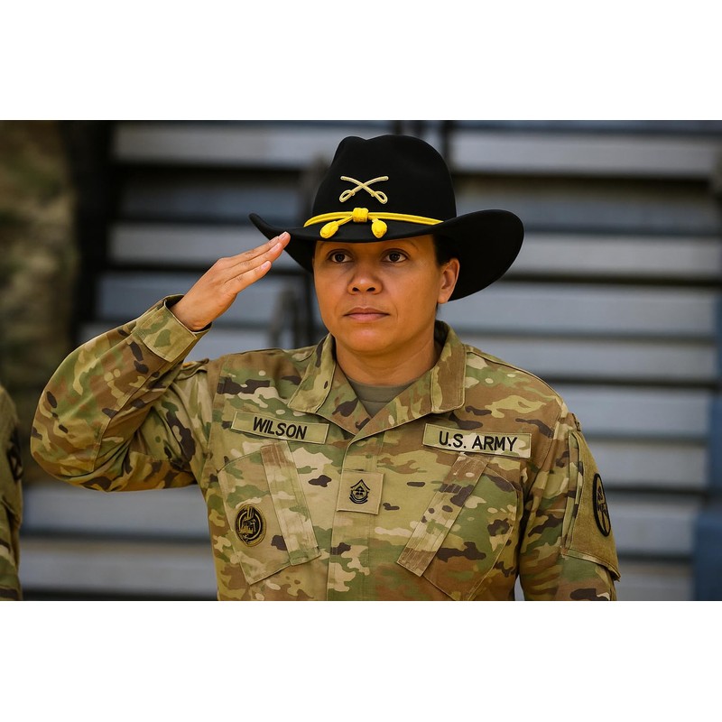 Gamboa Army Cavalry Adjustable Hat Cord Band for Men Accesory