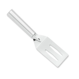 Rada Cutlery Spatula (R114), 3.38x2" Stainless Steel Face, 8.75" Length, Made in USA, Silver Handle